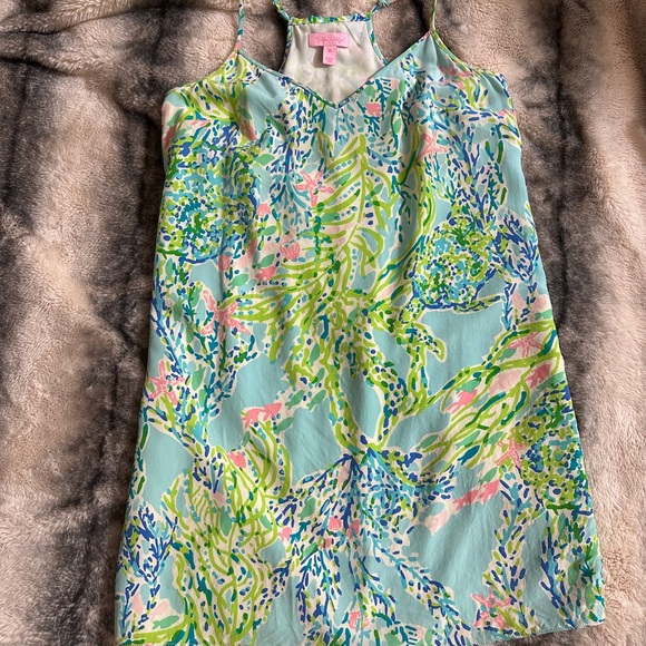 Lily Pulitzer XS. Silk Sundress - Picture 1 of 6